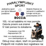 Podporujeme paralympijský sport